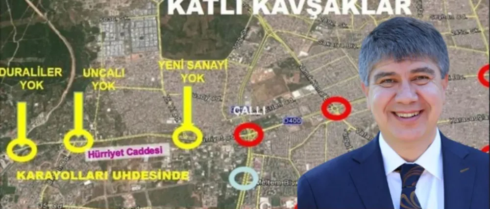 MENDERES TÜREL.. ‘KAVŞAKLARIN GECİKMESİNDEN BÖCEK SORUMLU’