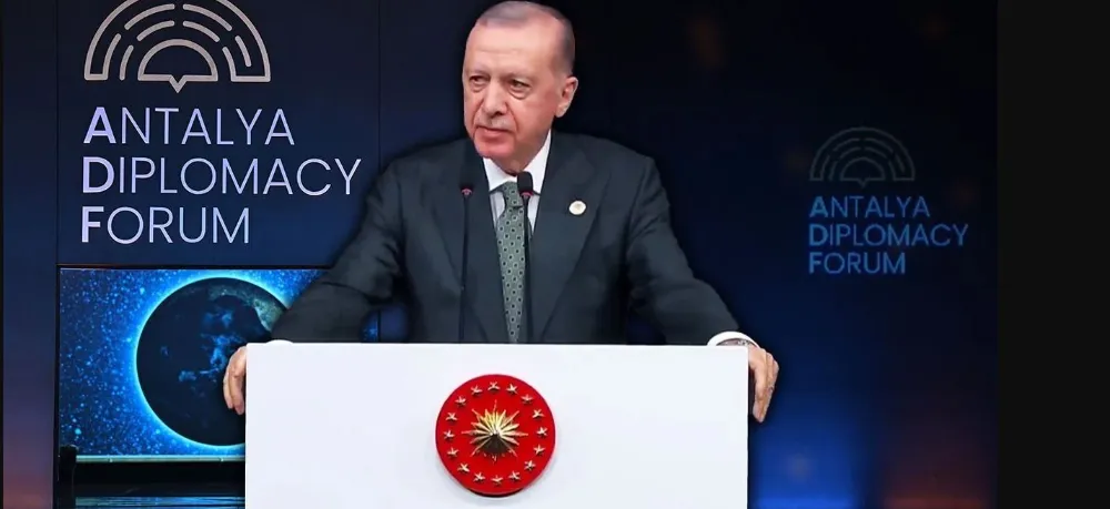 ERDOĞAN ANTALYA’DAN DÜNYAYA SESLENDİ.. ‘İSRAİL BÖLGENİN İSTİKRARINI TEHDİT EDİYOR’