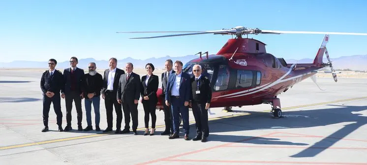 TÜRKİYE-KKTC ARASINDA İLK HAVA TAKSİ SEFERİ