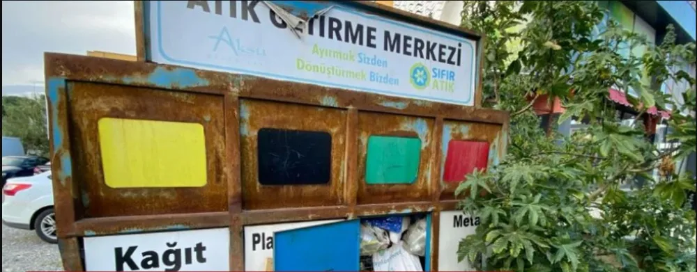 ANTALYA’DA SIFIR ATIK NOKTASINA SIFIR İLGİ.. BAKIMSIZLIKTAN ÇÖPLÜĞE DÖNDÜ