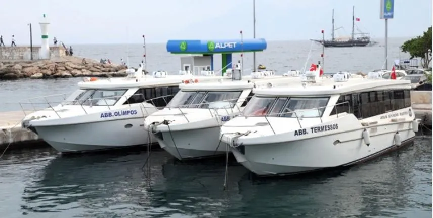 İŞLETMEYİ BECEREMEDİLER.. ANTALYA BÜYÜKŞEHİR’DEN KİRALIK DENİZ OTOBÜSÜ