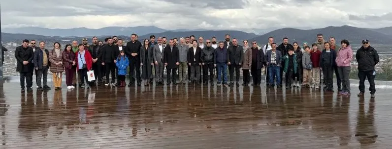 ANTALYALI GAZETECİLER MANTARIN BAŞKENTİNDE İNCELEME YAPTILAR