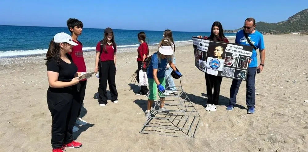ANTALYA’DA DENİZ KAPLUMBAĞALARINA ‘100 RÜZGAR ÇANI’ PROJESİ BAŞLADI
