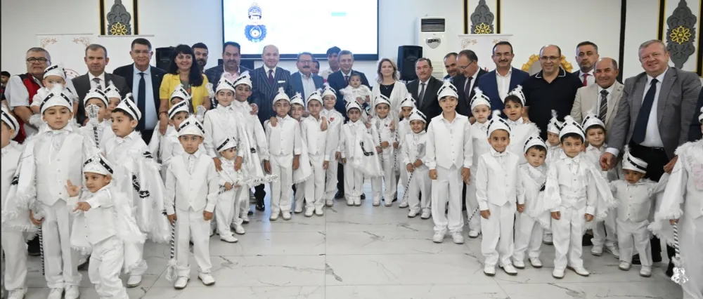 ANTALYA’DA 75 ÇOCUK VE AİLELERİ İÇİN TOPLU SÜNNET ŞÖLENİ HEYECANI