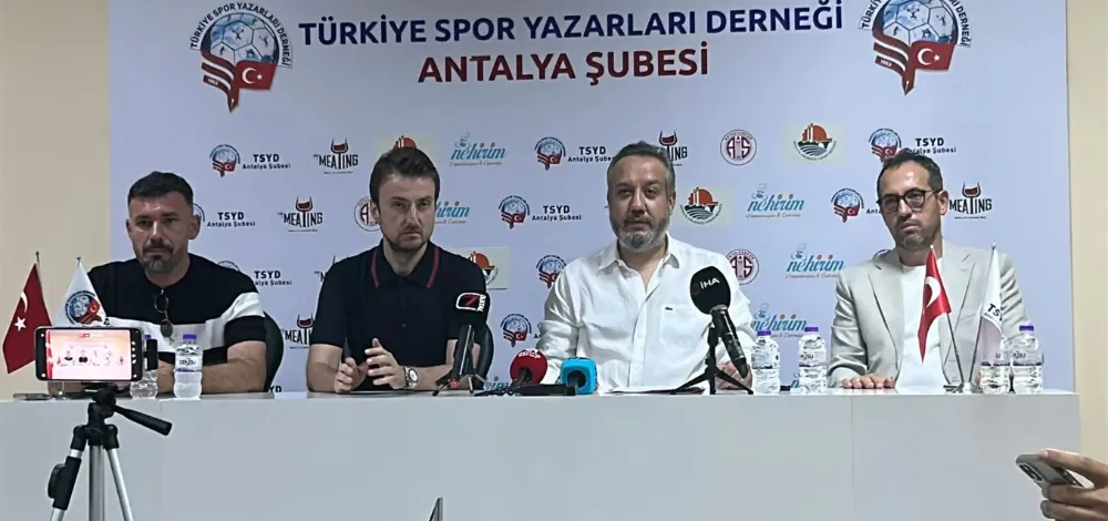 EMRE BELÖZOĞLU’DAN SONRA.. ANTALYASPOR BAŞKANI SİNAN BOZTEPE DE İSTİFA ETTİ
