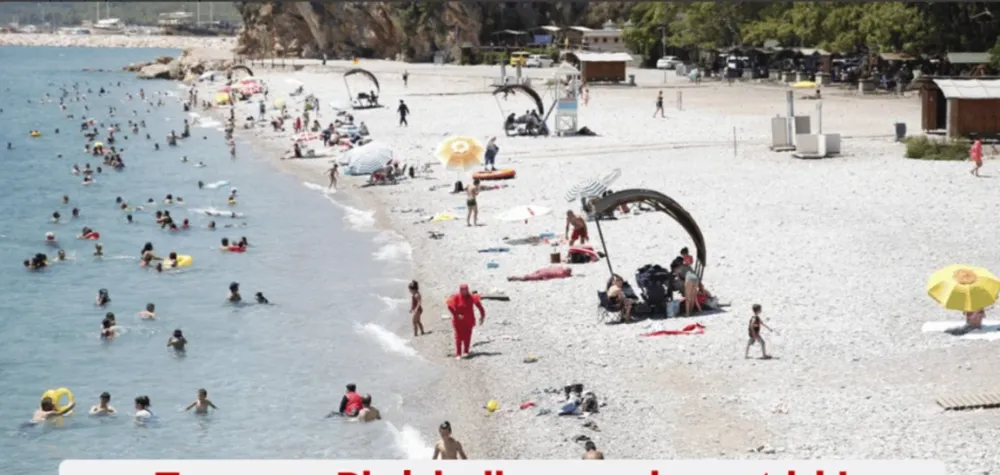 TOPÇAM PLAJI KULLANIMA KAPATILDI