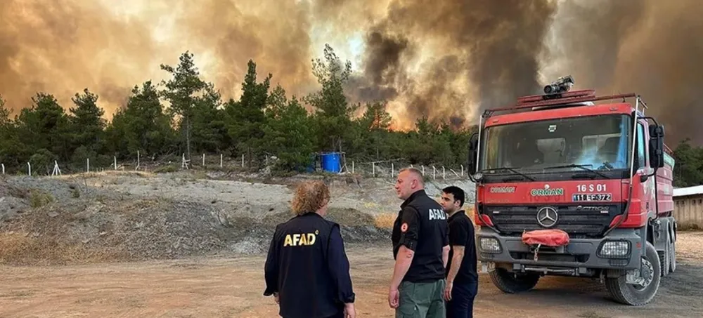 AFAD ORMAN YANGINLARI İLE NASIL MÜCADELE EDİLDİĞİNİ AÇIKLADI