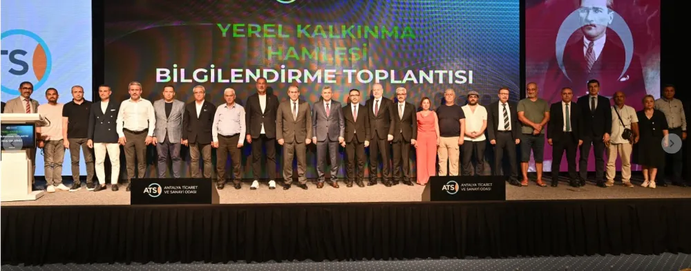 YEREL KALKINMA HAMLESİ TEŞVİK PROGRAMI ANTALYA’DA TANITILDI