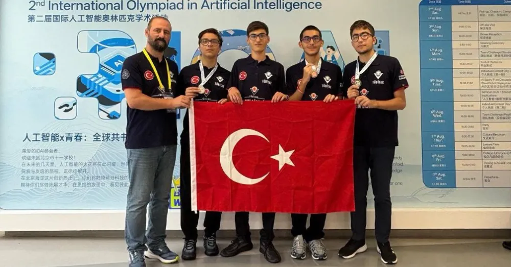 ÇİN’DE DÜZENLENEN ‘YAPAY ZEKA OLİMPİYATLARI’NA 