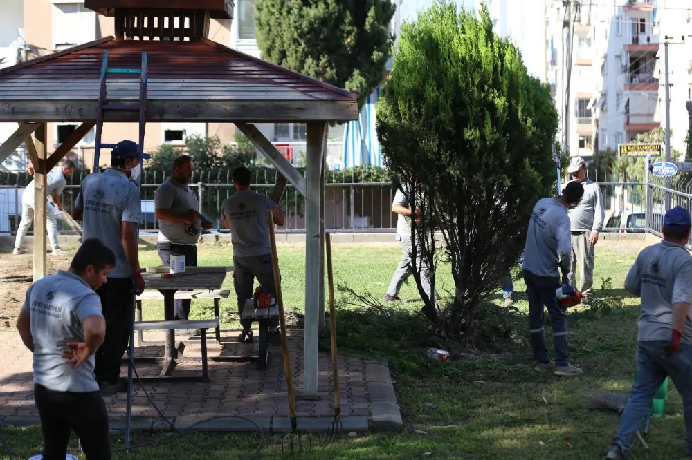 KEPEZ ESENTEPE’DE 6 PARK YENİLENDİ