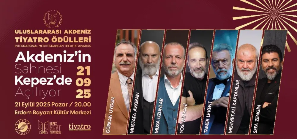 KEPEZ’DE ULUSLARARASI AKDENİZ TİYATRO ÖDÜLLERİ TÖRENİ